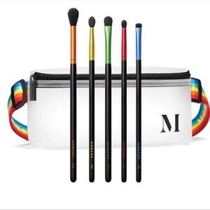 Morphe Made With Pride Limited Edition Full Size Brush Set With Pride Belt Bag